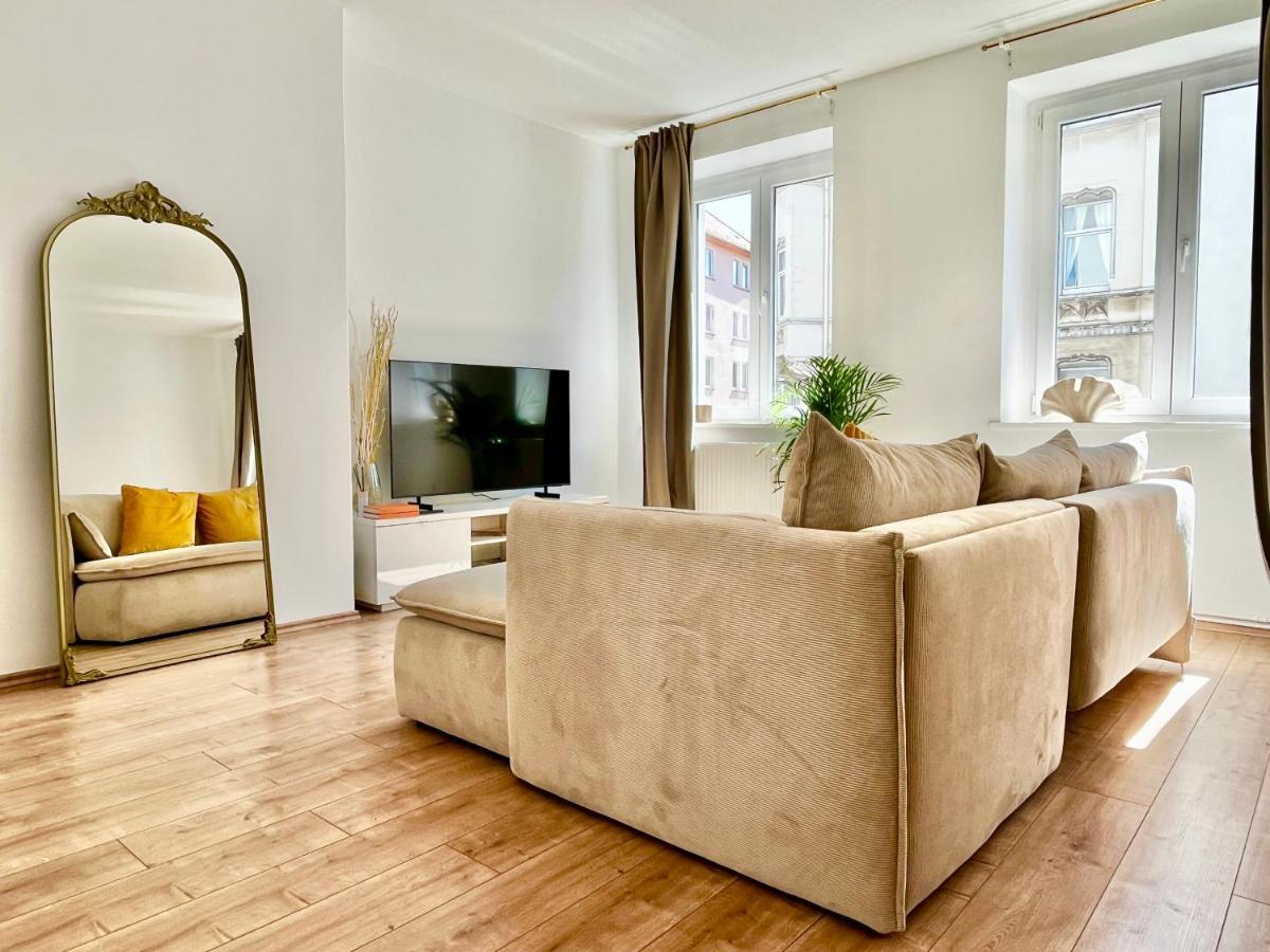Design Apartment - Parking - Kingsize-Bett - 2X Bad - Zentrum Hannover Exteriör bild