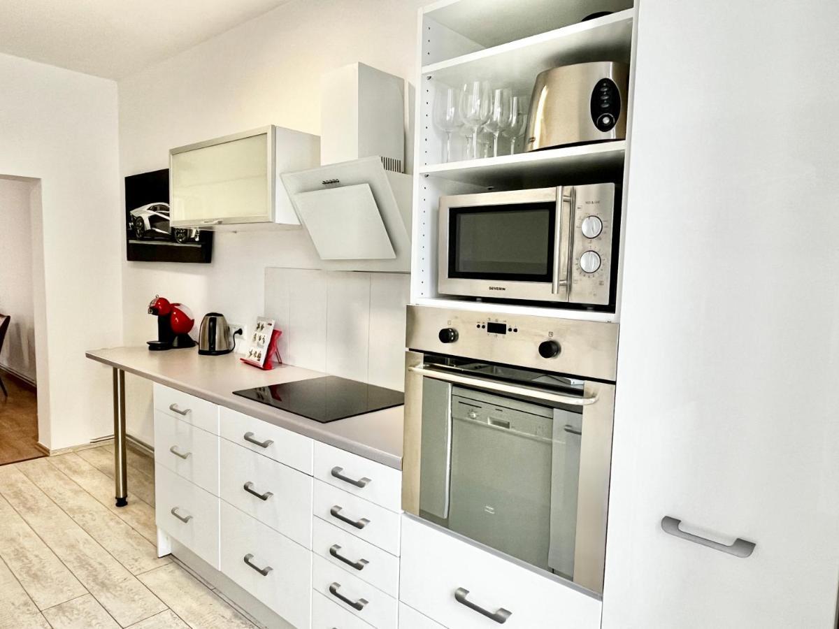 Design Apartment - Parking - Kingsize-Bett - 2X Bad - Zentrum Hannover Exteriör bild