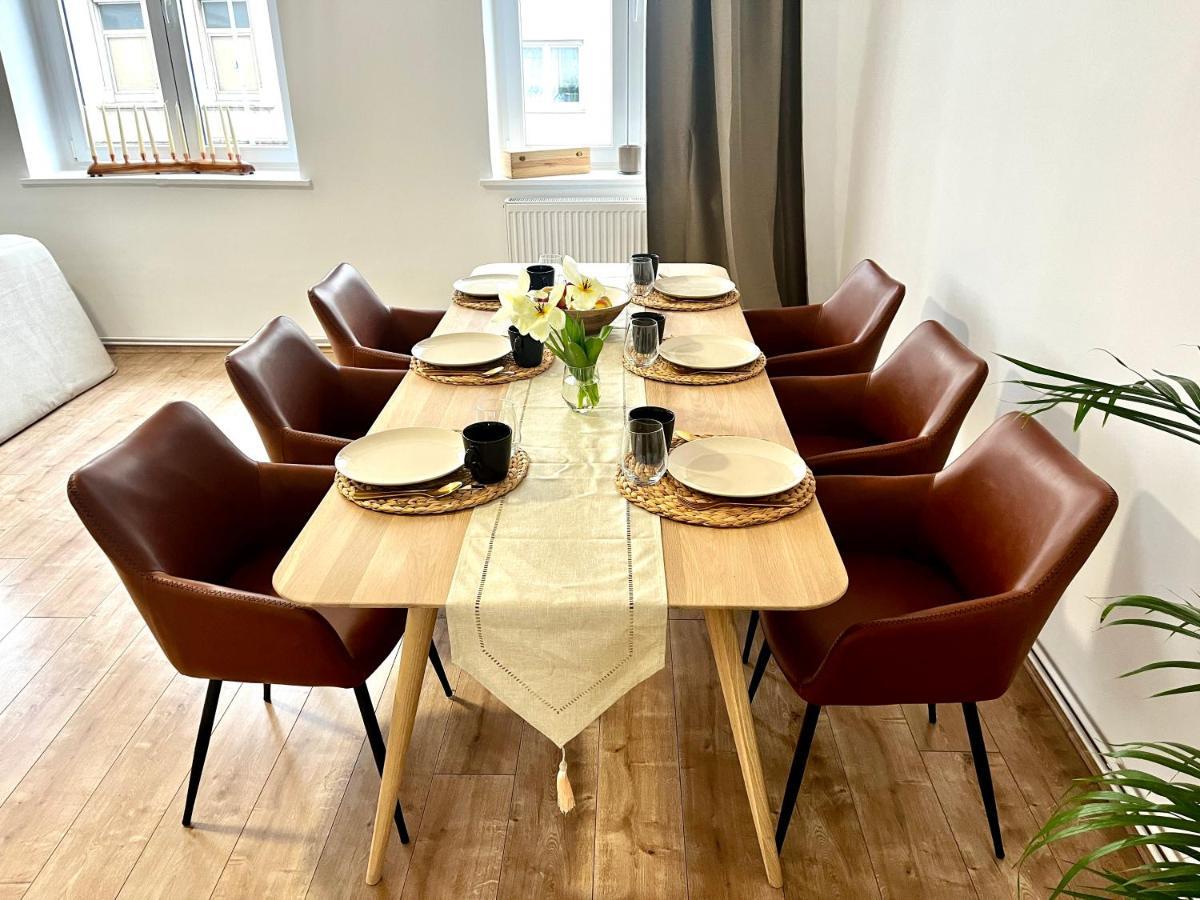Design Apartment - Parking - Kingsize-Bett - 2X Bad - Zentrum Hannover Exteriör bild
